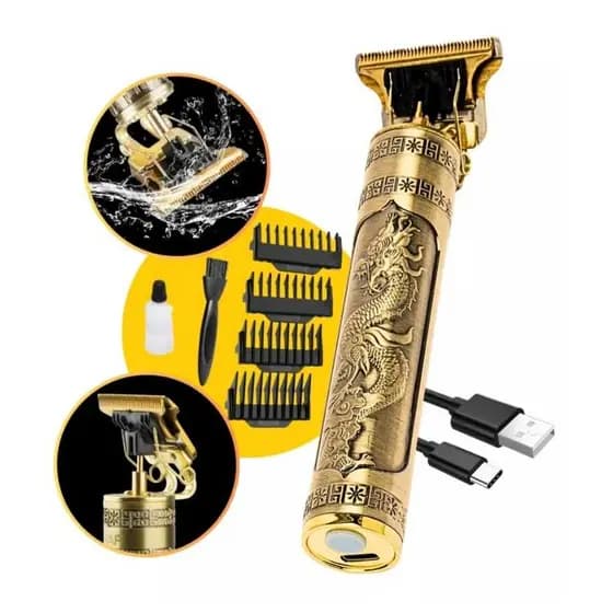 Maquina Acabamento Profissional Cabelo Barba Sem Fio Premiun