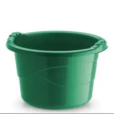 Bacia 9 Litros Tacho Para Lavanderia Limpeza Kit 1 Bacias
