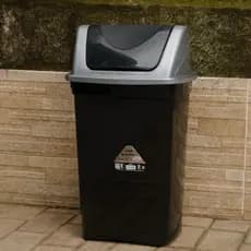 Lixeira Plastica Moderna 30 LItros Cozinha Área Externa Lixeira Moderna Grande