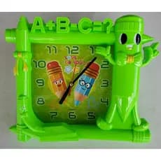 Relógio de parede infantil ABC