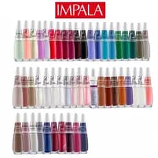 Kit Esmaltes Unha Mãos e Pés Impala Manicure Atacado Variação Escolha seu Kit