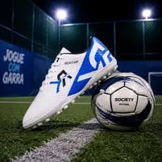 Chuteira Society Esportiva Profissional – Domine o Campo com Estilo - Rk01