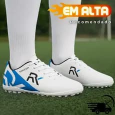 Chuteira Society Esportiva Leve – Velocidade e Precisão nos Seus Movimentos - Rk01