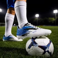 Chuteira Society Esportiva RK Com Solado Costurado Super Confortável  Rk02