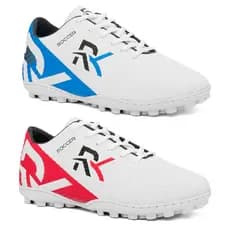 Kit 2 Chuteiras Society Esportiva Com Solado Costurado Super Confortável Lançamento RK01