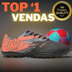 Chuteira Society Masculina Com Solado Costurado Super Confortável Promoção Linha Premium Rk02