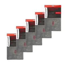 Kit Com 5 Panos De Chão Com Furo 100% Microfibra Alta Absorção 60x50cm
