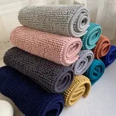 Tapete de Banheiro 40x60 Antiderrapante Bolinha Macarrão Envio Imediato
