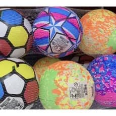 Kit 12 Bola de Praia Vinil Inflável Infantil Colorida/Modelo Sortido