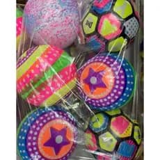 Kit 100 Bola de Inflável Infantil Colorida/Modelo Sortido