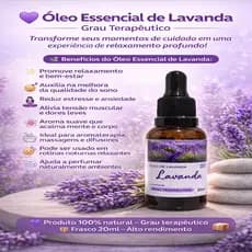 Óleo de Lavanda Essencial