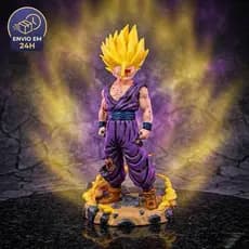 Boneco Colecionável Gohan Super Sayajin 2 SSJ2 – Pintura Artesanal Premium