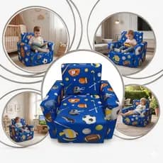 Sofa Sofazinho Poltrona Infantil Sport Assento e Descanso Infantil