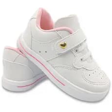Tenis Infantil Feminina Calcado Casual Bebe Cegonha