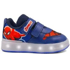 Tenis Homem Aranha Hulk Com Luzes Led Infantil Menino
