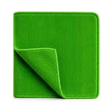 Pano Microfibra Verde Premium Alta Absorção Limpeza Multiuso