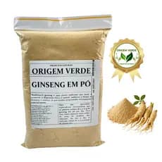 Ginseng Em Pó 100% Puro Natural - Produto Original
