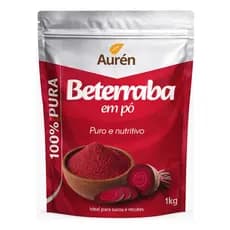 Kit 200gramas Beterraba 200 Gramas Pó De Uva Natural Pura