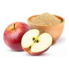 Farinha De Maça Em Pó Natural 1kg Fibra Organica Rico Fibras