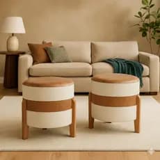 1 Kit Puff Orion Moderno Decorativo - design