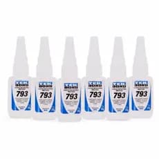 12 Peças Cola Instantânea Tek Bond 20g
