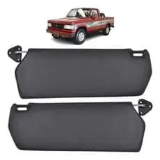 Par Quebra Sol Chevrolet D20 Custom Preto 1995 1996