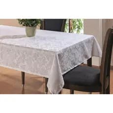 Toalha Mesa Jacquard 2,5m 8 Cadeiras Alta Qualidade