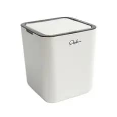Lixeira Portátil De Mesa Moderna Com Tampa Click Escritório - Envio 24!