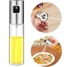 Kit 4 Spray Pulverizador Vidro Inox Borrifador Azeite Vinagreessenciais De Cozinha Promoções