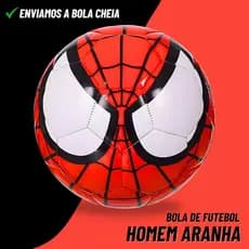 Bola De Futebol Homem Aranha Personagem Cores Praia Piscina Spider Man Infantil Rosto