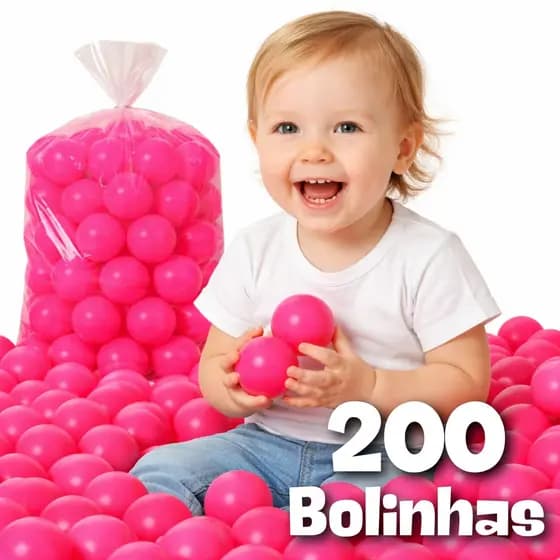 200 Bolinhas De Piscina Atacado Não Amassam Bolas Divertidas Vibrantes Plástico