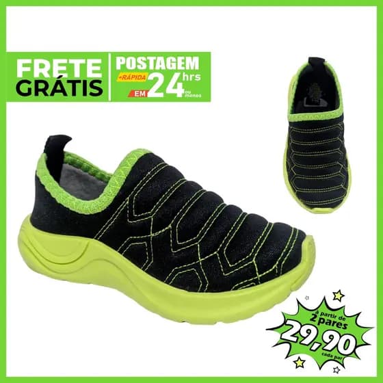Tênis calce fácil infantil tenis infantil meninoslip on calca facil tenis infantil barato casual sem cadarço