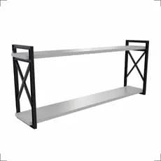 Prateleira Estilo industrial Tamanho 15cm X 90cm para Organização e Decoração da Casa