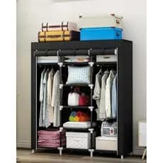 Guarda Roupa Desmontavel Organizador de Roupas Casal Grande Facil Montagem Pratico