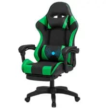 Cadeira Gamer Verde Ergonomica Giratoria Top Gamers Verde Escritorio