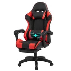 Cadeira Gamer Vermelha Escritorio Ergonomica Giratoria Gamer Top Vermelha