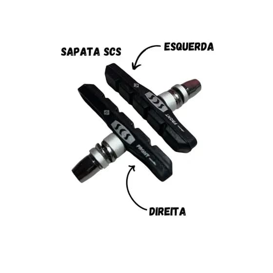 Sapata Pastilha de Freio SCS Orbital Allen fina 70mm