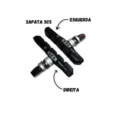 Sapata Pastilha de Freio SCS Orbital Allen fina 70mm