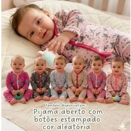 Pijama infantil americano bebê menina 0 até 6 meses algodão inverno verão lançamento enxoval Promoção oferta