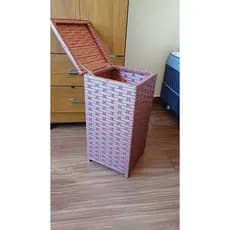 Roupeiro/Cesto de Roupa em Fibra Sintética  30x30x60/ Cesto Organizador