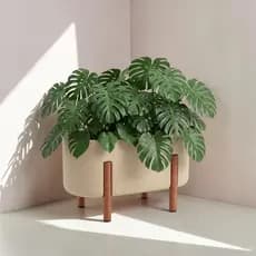 Vaso Polietileno Pes Madeira Nobre Jardineira Grande Sala Jardim Plantas Flores decorativo enfeite