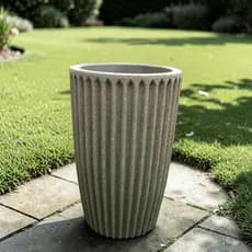 Vaso de Polietileno Texturizado Decorativo grande Super Leve e Resistente para flores e prantas