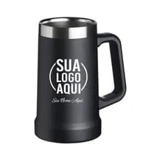Caneca Chopp Térmica Cerveja Personalizada 710ml Nome - Logo - Empresa - Confraternização - Festa