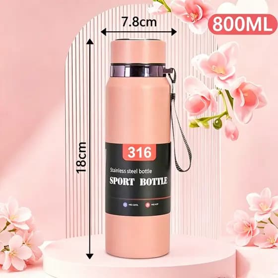 Garrafa Térmica Em Aço Inoxidável 304 Retenção De Calor Duradoura Capacidade De 420 Ml Várias Cores Disponíveis