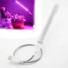 21 Led Grow Light USB Portátil Planta Crescer Luz Azul Vermelho DC 5V Espectro Completo Phyto Lâmpada Flexível Interior