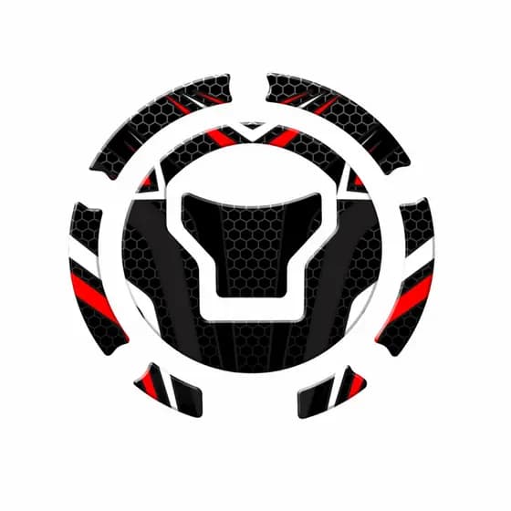 desivo Protetor Bocal CB 300F CB300F Twister Moto Vermelho 3D