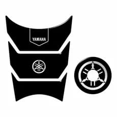 Protetor Tanque Tankpad Bocal Moto Yamaha Crosser 150 Xtz Resinado Preto