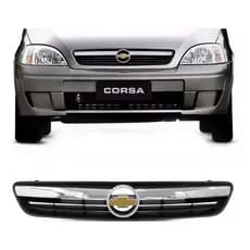 Grade Dianteira Corsa Montana 2002 Até 2012 Friso Cromado