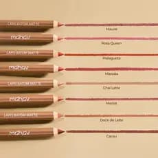 ￼Lápis Batom Matte Lip Fusion Dia a Dia Mahav