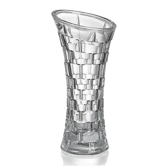 Vaso Decorativo 19cm Petrificado em Vidro Grosso Resistente